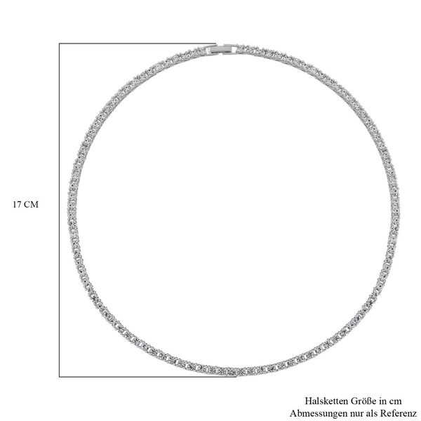 Kristall-Schmuckset in Silberton image number 6