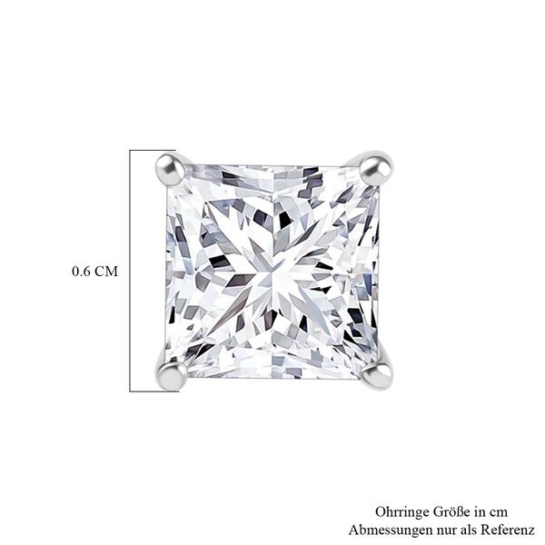 LUXURIANT IGI zertifizierte VS-EF Labor Diamant Ohrringe in 950 Platin - 2,17 ct. image number 4