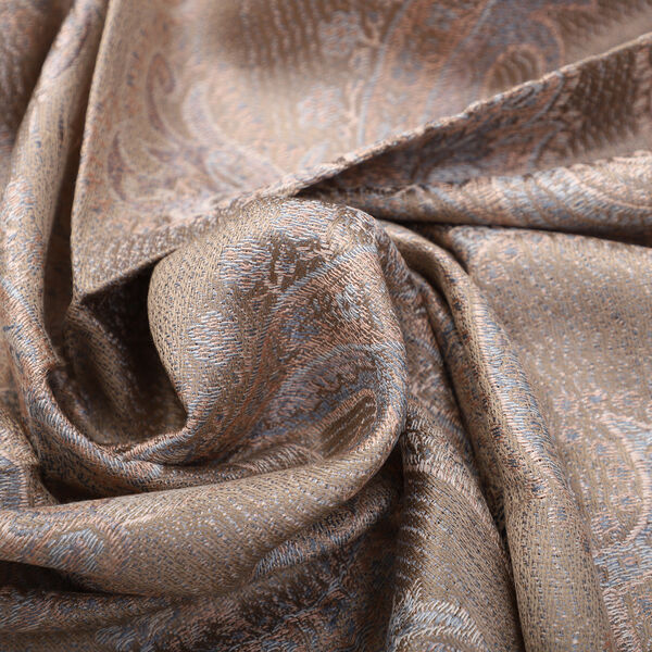 Premium Kollektion - gewebter Schal, Cr&egrave;me image number 6