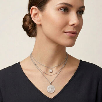 Ox Bone Anh&auml;nger 925 Silber ca. 20,23 ct.