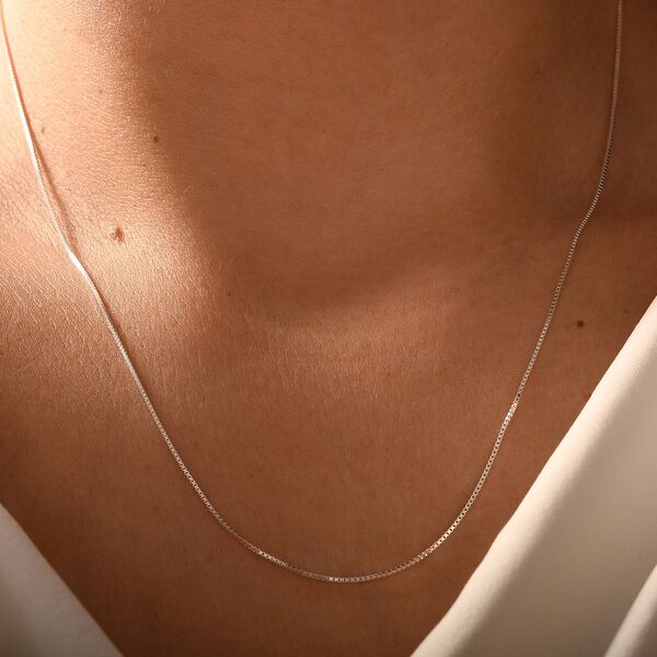 925 Silber Kette ca. 60 cm ca. 2,40g image number 4