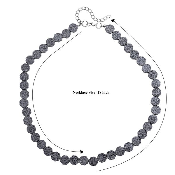 H&auml;matit Halskette ca. 50 cm ca. 254,00 ct. image number 7