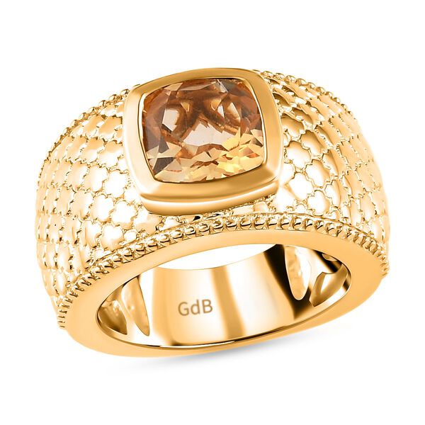 Citrin Ring in Goldton - 1,93 ct. image number 4