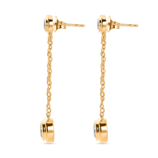 D'Joy Moissanit Ohrringe - 1,42 ct. image number 3
