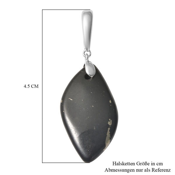 Shungit Anh&auml;nger 925 Silber rhodiniert ca. 13,77 ct image number 4