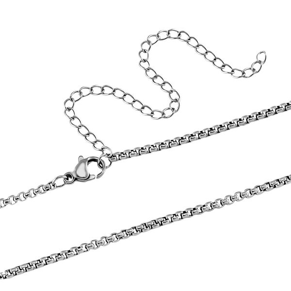 Bild Jasper Halskette ca. 60 cm Reiner Edelstahl ca. 60,80 ct image number 4