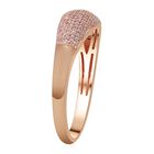 Natürlicher, rosa Diamant-Ring, I3, 585 Gold (Größe 18.00) ca. 0,50 ct image number 3