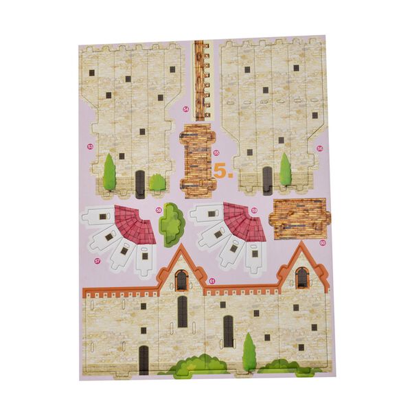 3D-Puzzle Märchenschloss, inkl. aller Werkzeuge, 30x26x27cm image number 8