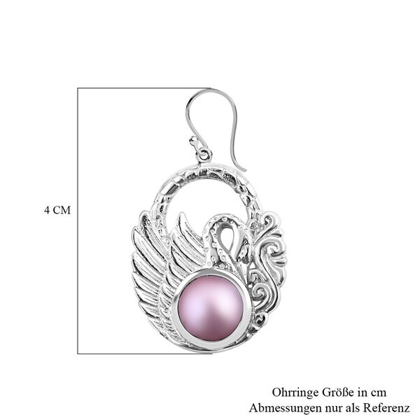 Royal Bali - Rosa Mab&eacute; Perlen Ohrringe, ca. 5,02 ct. image number 4