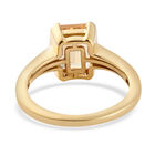 Citrin Solitär Ring 925 Silber vergoldet  ca. 1,49 ct image number 5