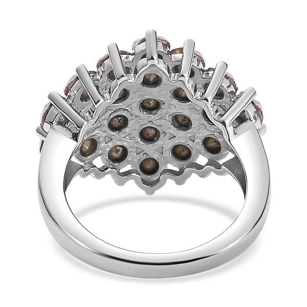 Kristall Ring, Edelstahl (Gr&ouml;&szlig;e 16.00) image number 5