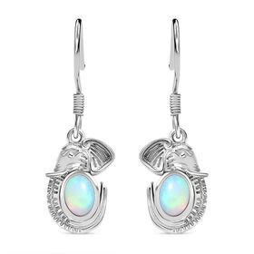 AA Natürliche, äthiopische Welo Opal Ohrringe - 1,05 ct.