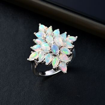 AA Nat&uuml;rlicher, &auml;thiopischer Welo Opal Ring, ca. 2,98 ct.
