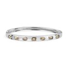 Citrin Armreif ca. 19 cm Edelstahl ca. 2.55 ct