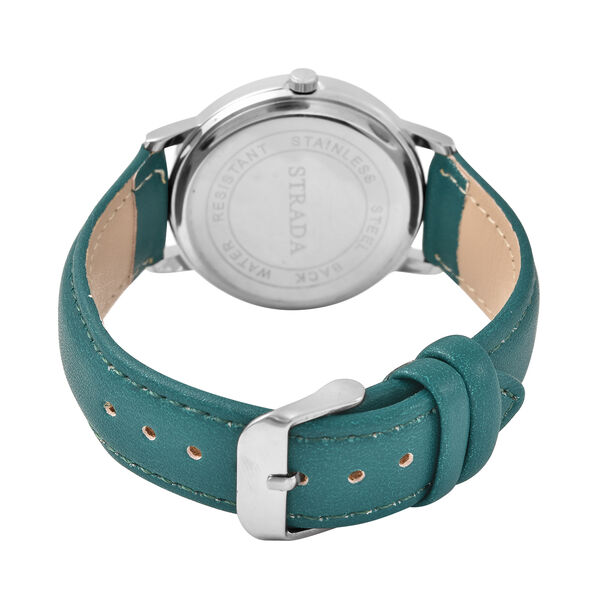 Strada - Uhr mit Sternenstaub Effekt, wasserdicht, Gr&uuml;n image number 5