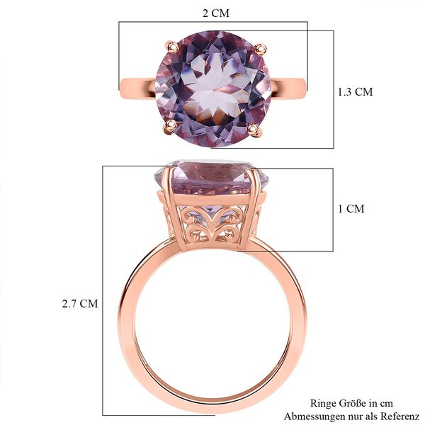 Rose De France Amethyst Ring - 5,59 ct. image number 7
