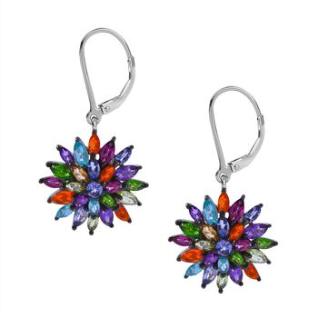 Multi-Edelstein-Ohrringe - 5.02 ct.