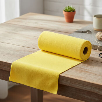 Wiederverwendbare Abrei&szlig;-Mikrofaserrolle, 30x30cm, Gelb