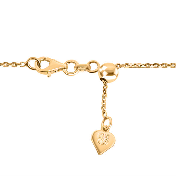 925 Silber vergoldet Kette ca. 60 cm ca. 3,29g image number 3