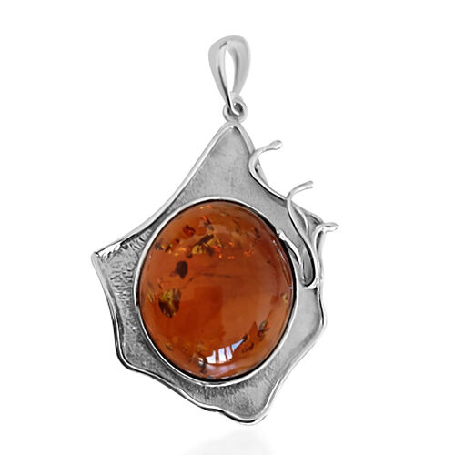 Bernstein Anhänger 925 Silber ca. 36,00 ct. image number 0