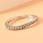 Diamant Ring 925 Silber platiniert  ca. 0,21 ct image number 1