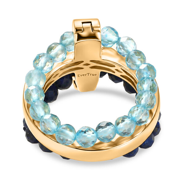EverTrue Zirkonia, Apatit und Lapislazuli Ring image number 5