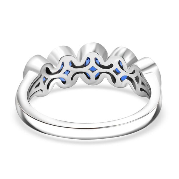 D'Joy Kyanit Ring 925 Silber platiniert (Gr&ouml;&szlig;e 21.00) ca. 1,63 ct image number 6