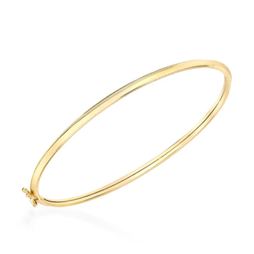 Minimalist Armreif, ca. 19 cm, 375 Gelbgold image number 0