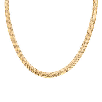 925 Silber vergoldet Halskette ca. 45 cm ca. 20,47g