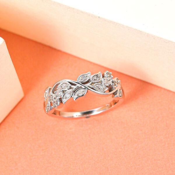 ALLORO klassischer Diamant-Ring image number 3