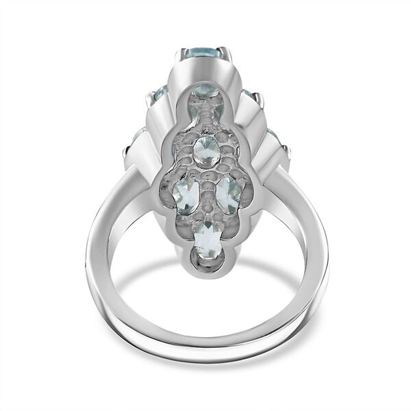 Himmelblauer Topas-Ring - 4,61 ct. image number 6