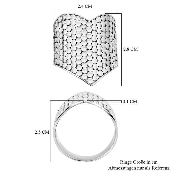 Royal Bali - 925 Silber Ring (Gr&ouml;&szlig;e 19.00) image number 5