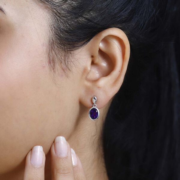 Afrikanische Amethyst-Ohrringe - 2,21 ct. image number 3
