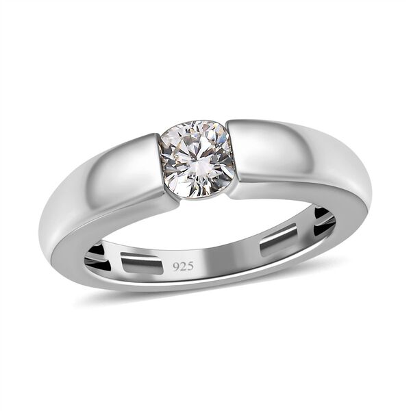 Moissanit Ring - 0,55 ct. image number 3