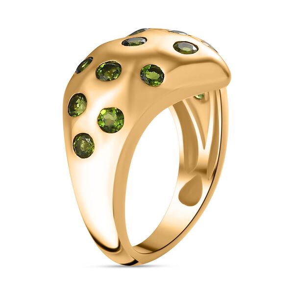 Natürlicher Chromdiopsid-Ring - 1,25 ct. image number 5