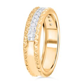 Weißer Diamant-Ring - 0,15 ct.