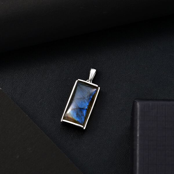 Labradorit Anhänger - 11,46 ct. image number 2