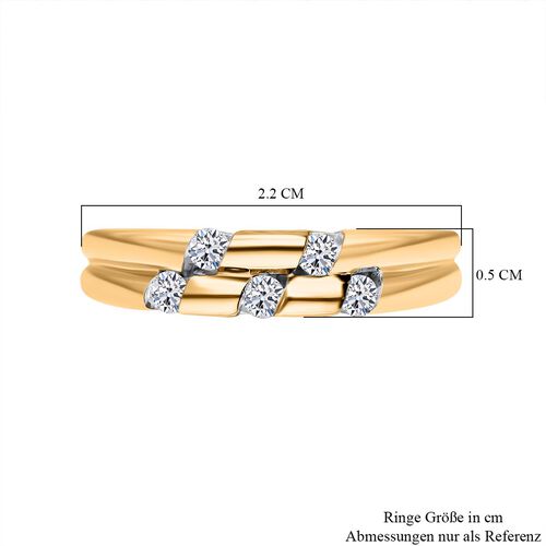 LUXURIANT DIAMOND - SI-GH Labor Diamant Ring - 0,25 ct. image number 5