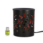 Aromatherapie, Handgefertige Eisen Lampe mit ätherischem Öl, 5ml, Schmetterling Muster
