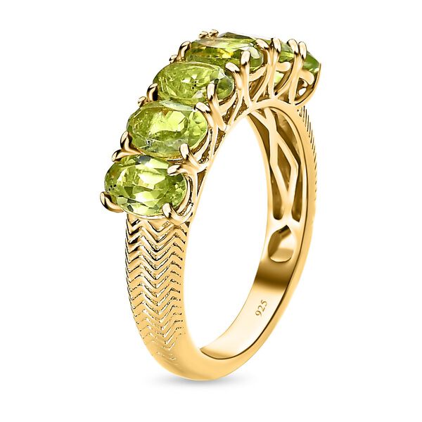 Natürlicher Peridot-Ring - 3,03 ct. image number 5