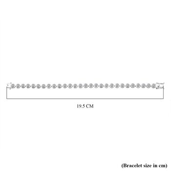 LUXURIANT DIAMOND - Lab Grown Diamant SI-GH Armband ca. 19 cm 925 Silber Rhodiniert ca. 3.00 ct