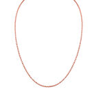 925 Silber rosévergoldet Kette ca. 60 cm ca. 6,44g