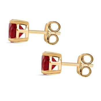 D'Joy Labor Padparadscha Saphir Ohrringe - 3,53 ct.