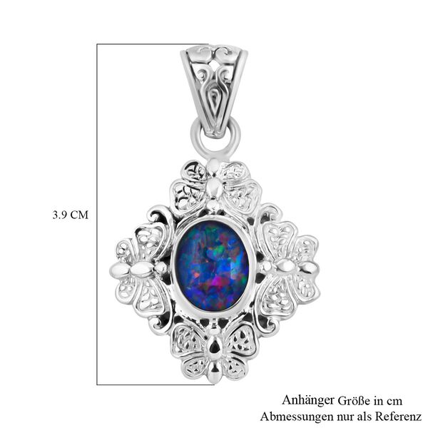 AA Boulder Opal Triplett Anh&auml;nger - 1,79 ct. image number 5