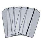 5er-Set staubdichter Kleidersack mit Rei&szlig;verschlusstaschen f&uuml;r Kleidung, Gr&ouml;&szlig;e 61x122 cm