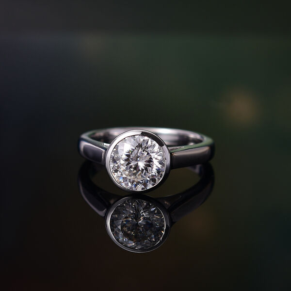 Moissanit Ring - 1,82 ct. image number 2