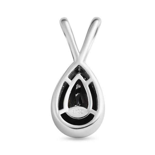 Thai Schwarzer Spinell Anh&auml;nger, 925 Silber ca. 1.73 ct image number 5