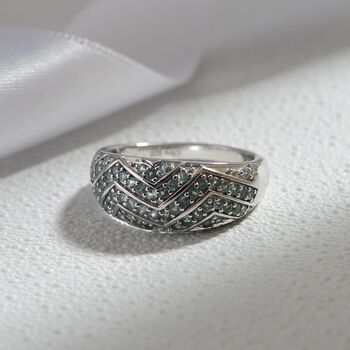 D&rsquo;joy Alexandrit Ring 925 Silber rhodiniert (Gr&ouml;&szlig;e 17.00) ca. 0,69 ct