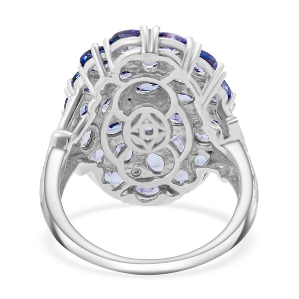 D'Joy Tansanit und Zirkon Ring und Anh&auml;nger mit 50cm Kette image number 5