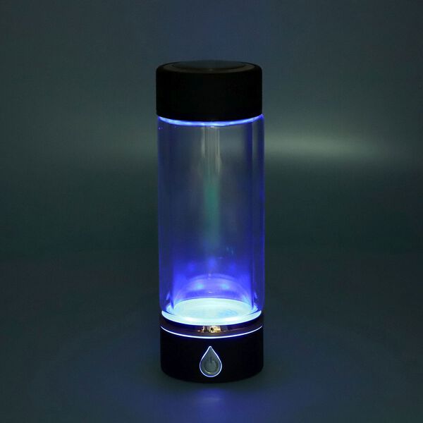 SPE Hydrogener Wasserstoff Wassergenerator 380ml, Größe 7x21 cm schwarz image number 2